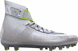 アンダーアーマー メンズ アメフト スパイク Under Armour Men's Highlight MC Football Cleats - White/Silver