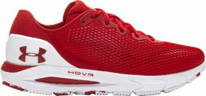 アンダーアーマー メンズ ランニングシューズ Under Armour Men's HOVR Sonic 4 Wisconsin Running Shoes - Red/White