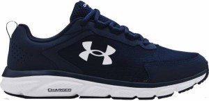 アンダーアーマー メンズ ランニングシューズ Under Armour Men's Charged Assert 9 Running Shoes - Academy/White/Black