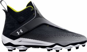 アンダーアーマー メンズ アメフト スパイク Under Armour Men's Hammer MC Football Cleats - Black/White