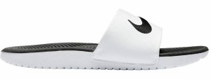 ナイキ キッズ サンダル Nike Kids' Kawa Slides - White/Black