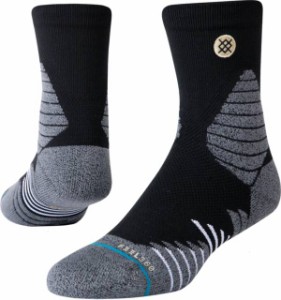 スタンス メンズ バスケットボール ソックス 靴下 Stance Adult Icon Hoops Quarter Socks - Black