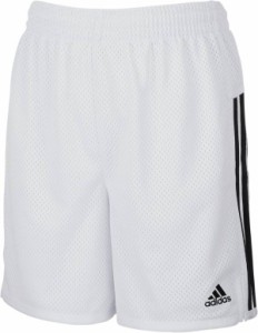 アディダス キッズ ショートパンツ adidas Girls' 5'' Mesh Shorts - White/Black