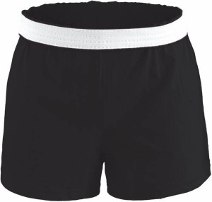 ソフィー キッズ ショートパンツ Soffe Girls' Cheer Shorts - Black