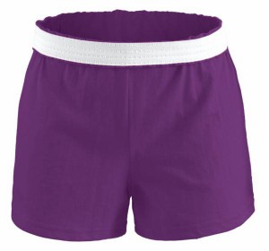 ソフィー キッズ ショートパンツ Soffe Girls' Cheer Shorts - Epic Purple