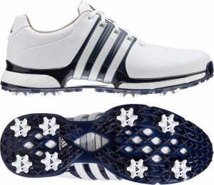 アディダス メンズ adidas TOUR360 XT Golf Shoes ゴルフシューズ WHITE/NAVY