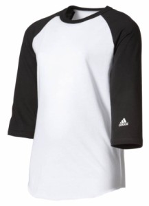アディダス キッズ 野球 アンダーシャツ adidas Youth Triple Stripe 3/4 Sleeve Baseball Practice Shirt - Black