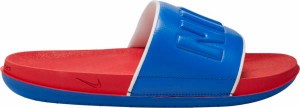 ナイキ メンズ サンダル Nike Men's OffCourt Slides　- Red/Blue/White