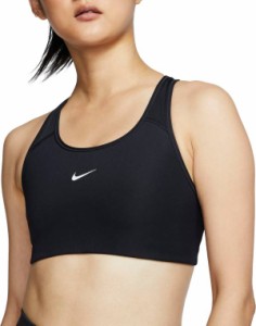 ナイキ レディース スポーツブラ Nike Women's Pro Swoosh Medium-Support Padded Sports Bra - Black