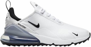 ナイキ メンズ ゴルフシューズ Nike Men's Air Max 270 G Golf Shoes - White/Black