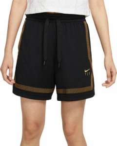 ナイキ レディース バスケットボール ショートパンツ Nike Women's Swoosh Fly Crossover Basketball Shorts - Black/Gold