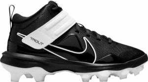 ナイキ キッズ トラウト７ 野球 スパイク Nike Kids' Force Trout 7 Pro MCS Baseball Cleats - Black/White/Dynamic Turquoise