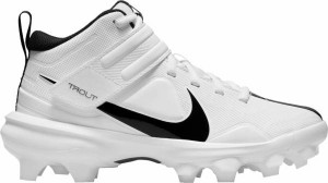 ナイキ キッズ トラウト７ 野球 スパイク Nike Kids' Force Trout 7 Pro MCS Baseball Cleats - White/Black