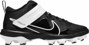 ナイキ メンズ 野球 スパイク Nike Force Trout 7 Pro MCS Baseball Cleats - Black/White/Dynamic Turquoise