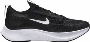 ナイキ メンズ ランニングシューズ Nike Men's Zoom Fly 4 Road Running Shoes - Black/White/Blue