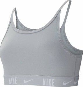 ナイキ キッズ スポーツブラ Nike Girls' Trophy Sports Bra - Lt Smoke Grey