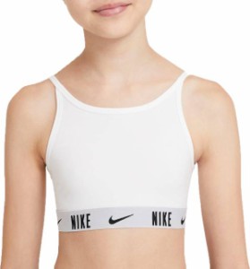 ナイキ キッズ スポーツブラ Nike Girls' Trophy Sports Bra - White