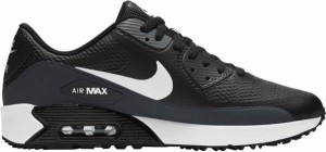 ナイキ メンズ ゴルフシューズ Nike Men's Air Max 90 G Golf Shoes - Black/White