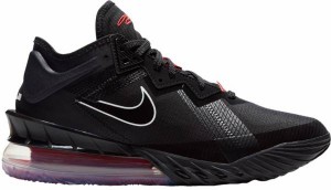 ナイキ メンズ バッシュ Nike Lebron 18 Low - Blk/Wht/Uni Red