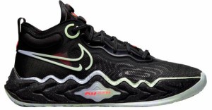 ナイキ メンズ バッシュ Nike Air Zoom G.T. Run Basketball Shoes - Black/Hyper Crimson
