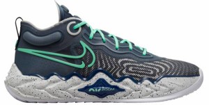 ナイキ メンズ バッシュ Nike Air Zoom G.T. Run Basketball Shoes - Grey/Green/Blue