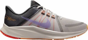 ナイキ メンズ ランニングシューズ Nike Men's Quest 4 Running Shoes - Grey/Orange