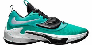 ナイキ メンズ バッシュ Nike Zoom Freak 3 Basketball Shoes - Green/White/Black