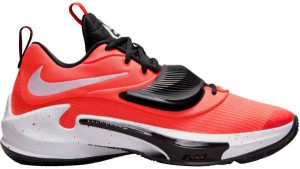 ナイキ メンズ バッシュ Nike Zoom Freak 3 Basketball Shoes - Crimson/White/Black