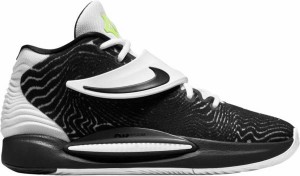 ナイキ メンズ バッシュ Nike KD14 Basketball Shoes - Black/White/Volt