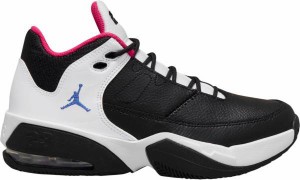 ジョーダン キッズ バッシュ Jordan Kids' GS Max Aura 3 - Black/Blue/White 黒 ブラック バスケットシューズ ミニバス 子供 男の子 女