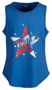 ディックス キッズ タンクトップ DSG Girls' Graphic Tank Top - Cobalt/Never Stop Star