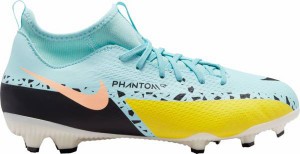 ナイキ キッズ ジュニア サッカー スパイク ファントム Nike Kids' Phantom GT2 Academy Dynamic Fit FG Soccer Cleats - Blue/Yellow 青