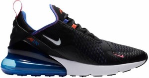 ナイキ メンズ エアマックス２７０ Nike Air Max 270 スニーカー BLACK/BLUE/PINK