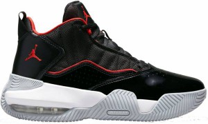 ジョーダン キッズ バッシュ Jordan Kids' GS Stay Loyal - Black/Red/White 黒 ブラック バスケットシューズ ミニバス 子供 男の子 女の