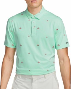 ナイキ メンズ ポロシャツ 半袖 Nike Men's Dri-FIT Player Lobster Print Golf Polo - Mint Foam