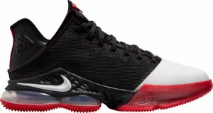 ナイキ メンズ バッシュ Nike LeBron 19 Low Basketball Shoes - Black/White/Red