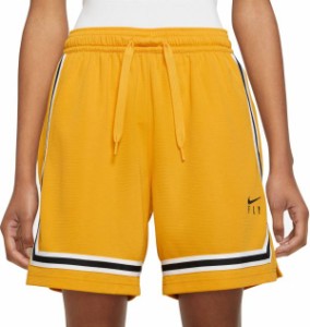 ナイキ レディース バスパン ハーフパンツ Nike Women's Fly Crossover Basketball Shorts - Yellow Ochre