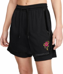 ナイキ レディース バスパン ハーフパンツ Nike Women's Dri-FIT Fly Crossover Basketball Shorts - Black