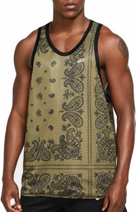 ナイキ メンズ タンクトップ Nike Men's Dri-Fit KD Sleeveless Top - Pilgrim/Blk/Atomic Green