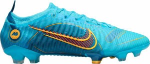 ナイキ メンズ マーキュリアル ヴェイパー１４ サッカー スパイク Nike Mercurial Vapor 14 Elite FG Soccer Cleats - Blue/Orange