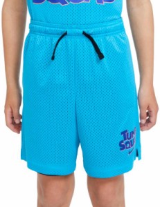 ナイキ キッズ ショートパンツ Nike x Boys' Dri-FIT Space Jam 2 DNA Reversible Basketball Shorts - Lt Blue Fury/Black