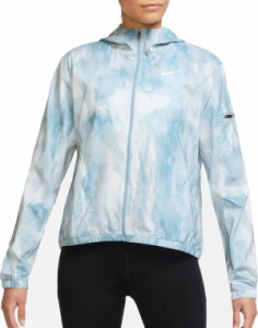 ナイキ レディース ウィンドブレーカー Nike Women's Lightweight Running Jacket - Boarder Blue