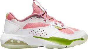 ジョーダン キッズ バッシュ Jordan Kids' GS Air 200E - White/Pink 白 ホワイト バスケットシューズ ミニバス 子供 男の子 女の子