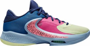 ナイキ メンズ バッシュ Nike Zoom Freak 4 Basketball Shoes - Dark Blue/Pink