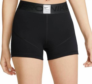 ナイキ レディース トレーニングショーツ Nike Pro Women's Dri-FIT 3” Graphic Shorts - Black