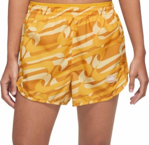 ナイキ レディース ランニングショーツ Nike Women's Dri-FIT Icon Clash Tempo Luxe Running Shorts - Yellow Ochre