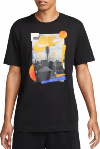 ナイキ メンズ Tシャツ 半袖 Nike Men's Sportswear Rhythm Photo T-Shirt - Black