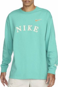 ナイキ メンズ Tシャツ 長袖 ロンT Nike Men's Sportswear Long-Sleeve Shirt - Washed Teal