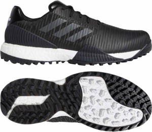 アディダス メンズ adidas Men's CODECHAOS Sport Golf Shoes ゴルフシューズ BLACK/GREY