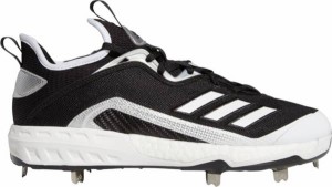 アディダス メンズ 野球 シューズ スパイク adidas Icon 6 Metal Baseball Cleats - Black/White